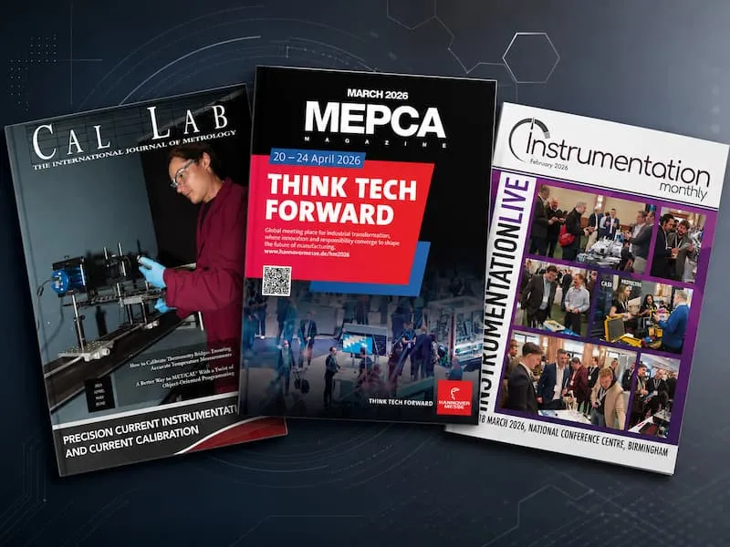 Cal Lab, MEPCA and Instrumentation Monthly magazines featuring articles by David Southworth