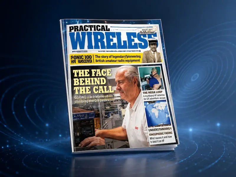 Practical Wireless magazine, featuring an article by David Southworth